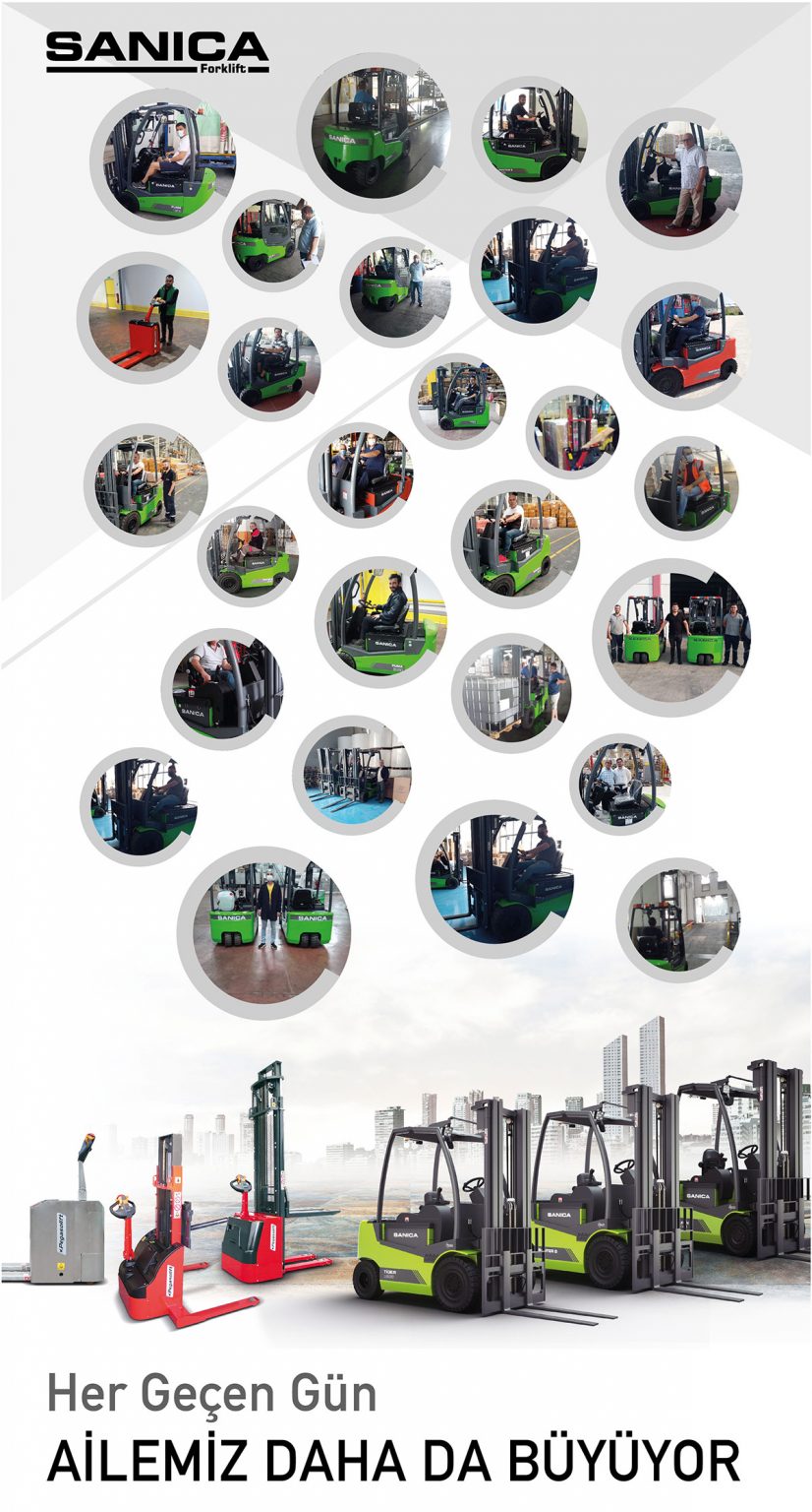Sanica forklift customers